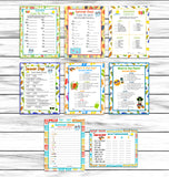 family reunion summer party games set