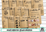 15 rustic baby shower game package for zoom showers virtual instant download printable