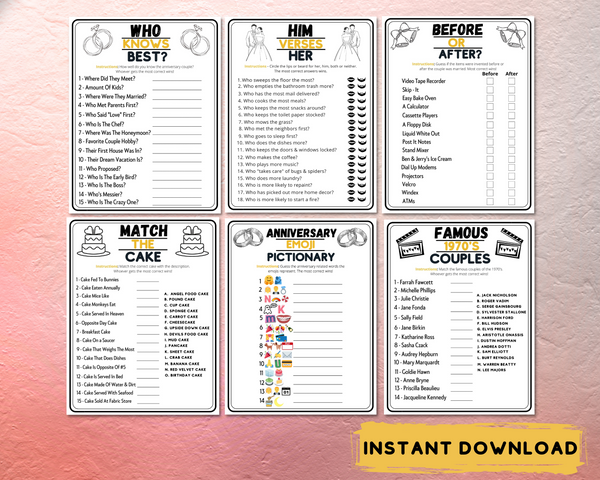 50th-anniversary-party-games-decor-ideas-1973-wedding-anniversary-enjoymyprintables for Free Printable 50th Anniversary Games 50th Anniversary Party Games | Decor Ideas | 1973 Wedding Anniversary – Enjoymyprintables for Free Printable 50th Anniversary Games