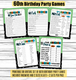 60th birthday party ideas for adults