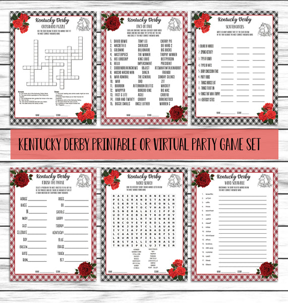 Free Printables Perfect for a Kentucky Derby Party