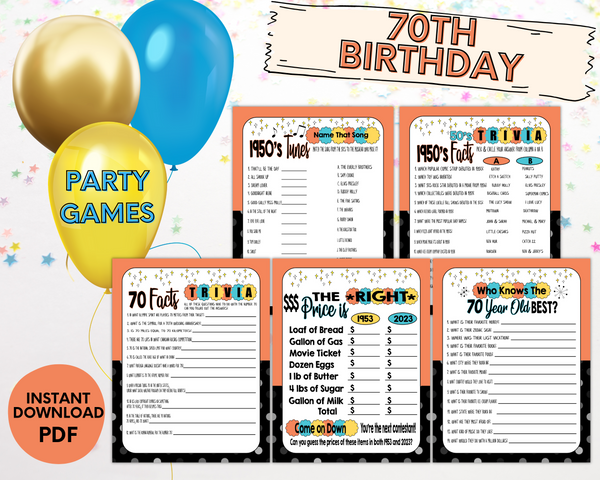 Birthday Party Games Printables Enjoymyprintables Birthday Party Games Printables Enjoymyprintables