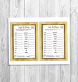 Anniversary Party Finish The Phrase Game Printable Virtual
