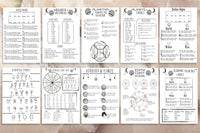 astrology book of shadows witchcraft pages