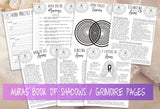 how to read auras grimoire pages