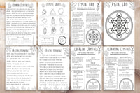 crystals book of shadows pages