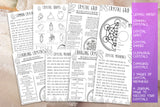 crystals book of shadows witchcraft printables