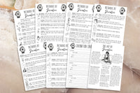 printable methods of divination book of shadows pages