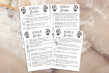 divination methods grimoire sheets printable