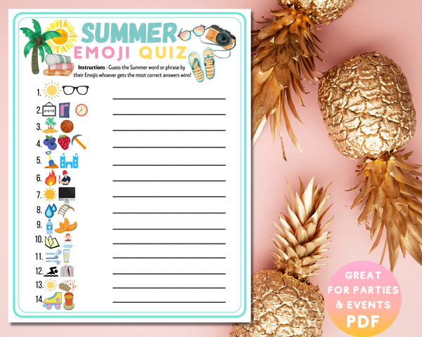 summer-emoji-game-printable-quiz-kids-adults-fun-party-idea-activity-enjoymyprintables for Free Printable Emoji Quiz With Answers Summer Emoji Game Printable Quiz | Kids Adults Fun Party Idea Activity – Enjoymyprintables for Free Printable Emoji Quiz With Answers