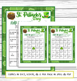 st paddys day printable or virtual ice breaker game 