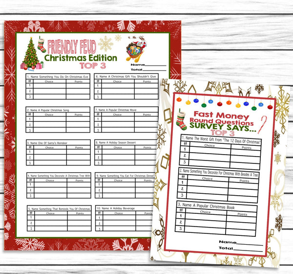 christmas-family-feud-party-family-game-printable-or-virtual-kids-adu-enjoymyprintables for Christmas Family Feud Free Printable Christmas Family Feud Party Family Game, Printable or Virtual Kids Adu – Enjoymyprintables for Christmas Family Feud Free Printable