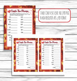 galentines day party printable game