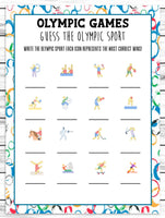 olympic games sports emoji quiz game printable or virtual 