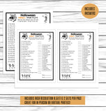 printable or virtual halloween music game for office or classroom parties