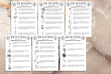 Herb Encyclopedia Witchcraft Printable Pages