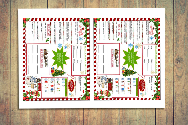 Christmas Game, Christmas Party Activity, Xmas Party Activity