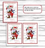 Christmas Game, Santa Claus Game, Christmas Party Game, Xmas Party Activity, Xmas Party Game, Xmas Party Ideas, Holiday Party Game