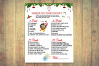 Christmas Party Games Pack, Christmas Party Activities, Christmas Activity Games, Xmas Party Games, Printable, Instant Download, Ideas