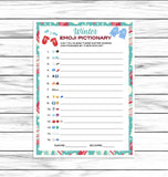Winter Emoji Game, Emoji Pictionary, Party Game, Emoji Game, For Adults Kids, Winter Party Printable Virtual Game, Family Reunion, Instant