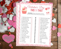 Valentines This Or That Game -Classroom Office Valentines Day Party Game For Kids & Adults - Printable Or Virtual Instant Download