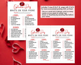 Galentines Day Whats On Your Phone Game -Fun Party Game - Ladies Night Out - Girls Night In - Singles Party Game - Instant Download