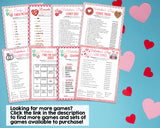 Candy Hearts Emoji Pictionary Game -Classroom Office Valentines Day Party Game For Kids & Adults - Printable Or Virtual Instant Download