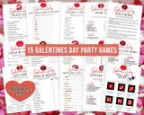 Galentines Day Games, Printable Adult Galentines Party Bundle, Ladies Girls Night In Out Games Set, Naughty Galentines Virtual Games
