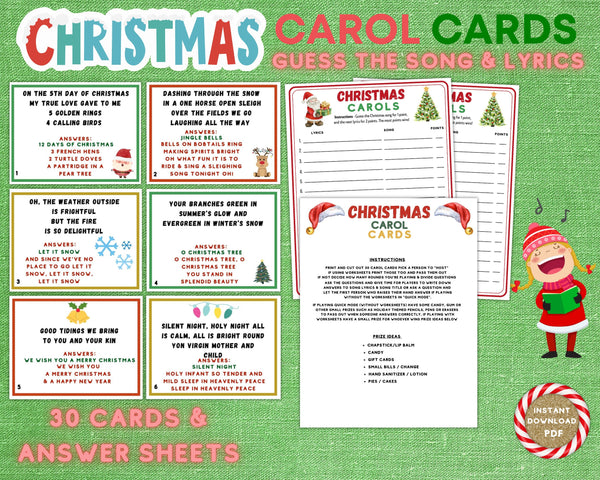 christmas-carol-finish-lyrics-game-xmas-song-cards-printable-holiday-enjoymyprintables for Finish The Christmas Song Lyrics Game Printable Free Christmas Carol Finish Lyrics Game, Xmas Song Cards, Printable Holiday β Enjoymyprintables for Finish The Christmas Song Lyrics Game Printable Free