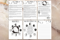 moon magic baby witch printables