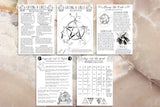 printable book of shadows witchcraft pages