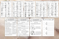 Tea Leaf Reading Book of shadows pages printables